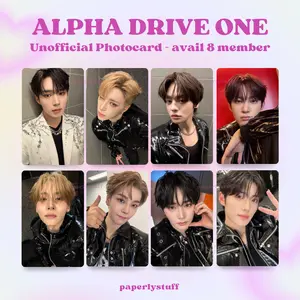 (ISI 2) (READY STOCK) Alpha Drive One / ALD1 Unofficial Photocard