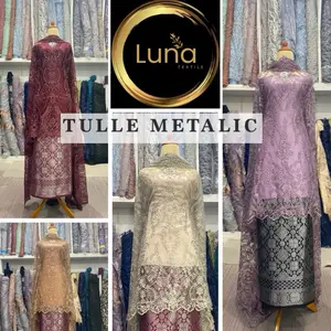 Tulle Metalic LUNA Texstil