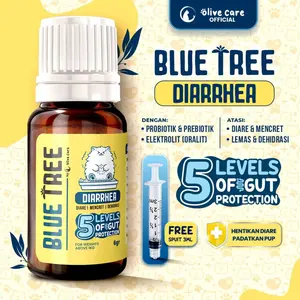 Olive Care BLUE TREE Diarrhea Vitamin Obat Diare Kucing