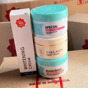 Viva Skincare Cream Daily / Viva Cream Siang Viva Collagen Night Cream Malam / Viva Sunscreen / Cream Viva Skincare Perawatan Pelembab Pencerah Wajah / Cream Basic