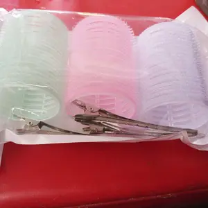 Gratis Jepit!!! 3pcs Roll Rambut Tempel Hair Curler Roll Pengeritin Rambut Jepit Clip