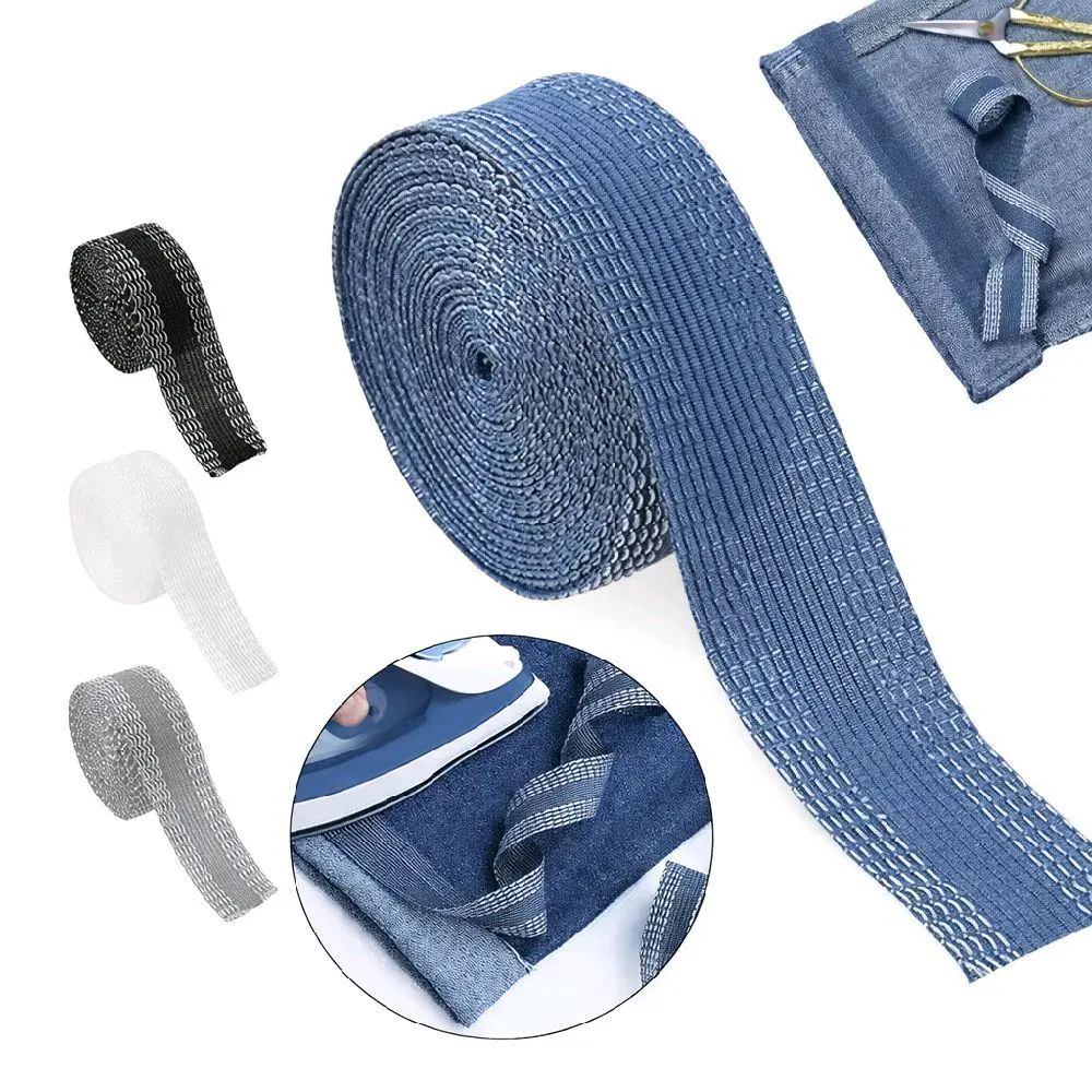 Pemendek Celana Tanpa Jahit/Lem Jeans/Pant Edge Shorten Self Adhesive /Perekat Celana Jeans Instant/Pemendek Celana Jeans