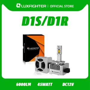 LUXFIGHTER D-SERIES D1S D1R LED LAMPU MOBIL 45W 12V HYPER BRIGHT KOMPATIBEL PENGGANTI HID