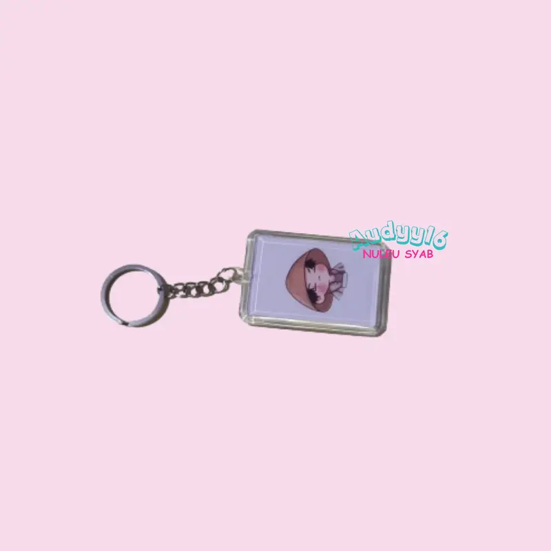 gantungan kunci akrilik dua sisi BTS (bisa custom) 4
