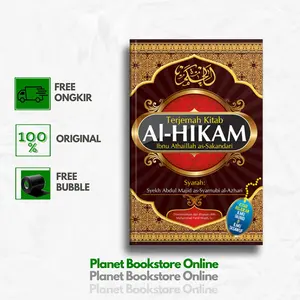 Planet Bookstore Online Terjemah Kitab Al Hikam Ibnu Athaillah as-Sakandari Kitab Rujukan Ilmu Tauhid & Ilmu Tasawuf
