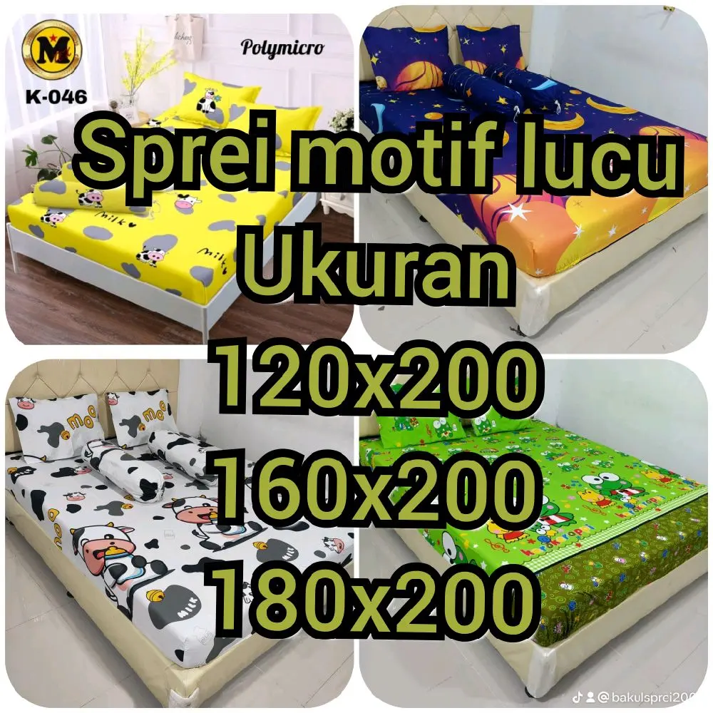 Sprei Cantik dengan Harga Menarik - Diskon Besar