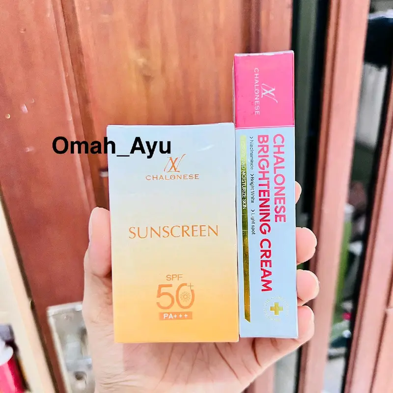 Chalonese Cream Whitening Ori Brightening Cream and Freckle Cream Penghilang Flek Hitam BPOM 2