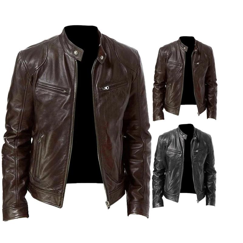 Jaket Kulit Pria Terlaris & Jaket Semi Kulit Pria Terbaru 0