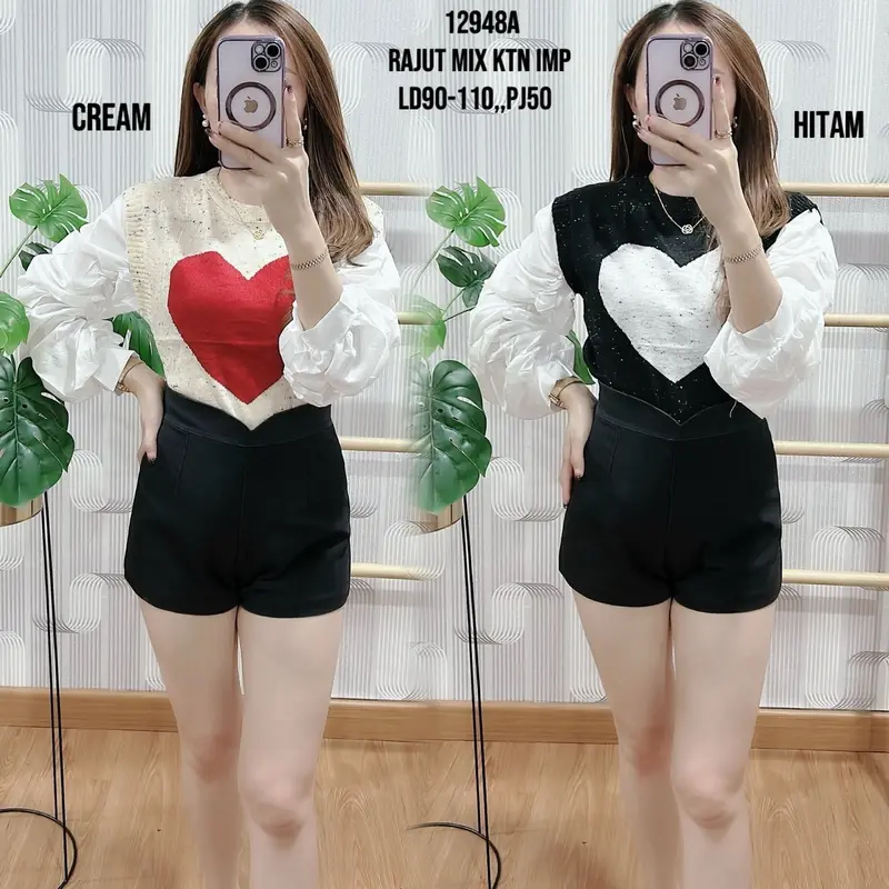 KAOS RAJUT IMPORT BKK 12948 0