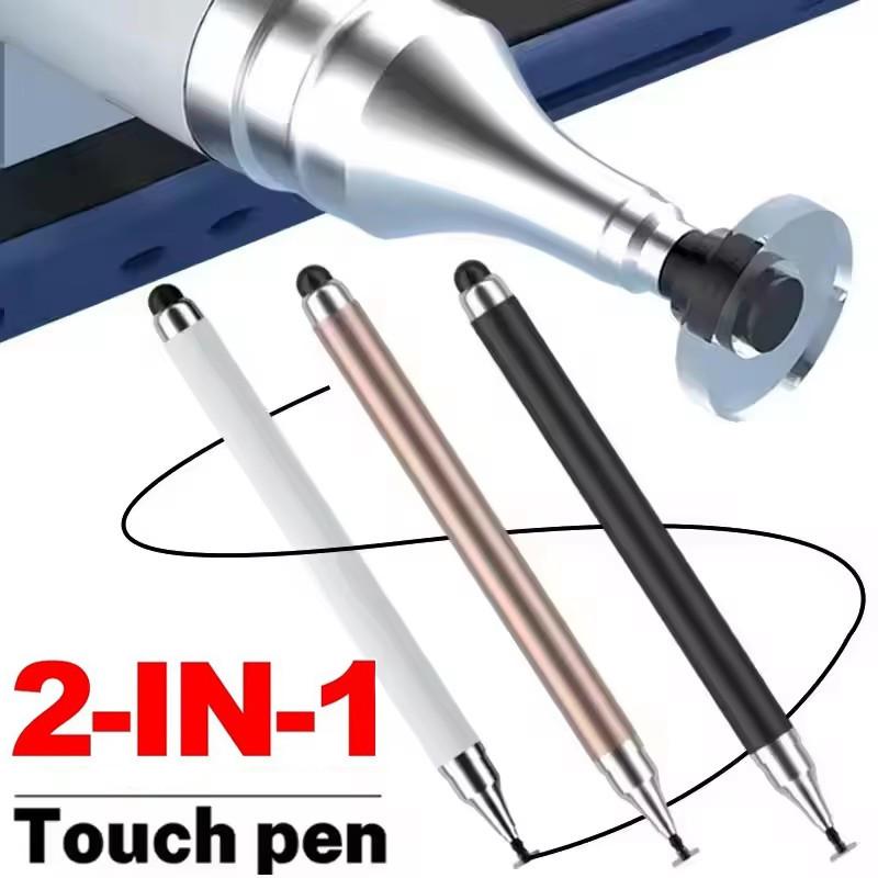 Bút cảm ứng điện dung 2 trong 1 thông minh, phổ dụng cho máy tính bảng và điện thoại, dùng để vẽ, tương thích với tất cả các màn hình cảm ứng điện dung của IPhone/Android