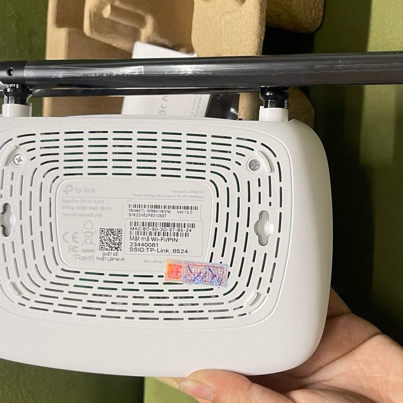 Bộ phát wifi TP-Link TL-WR841N (Chuẩn N/ 300Mbps/ 2 Ăng-ten ngoài 4