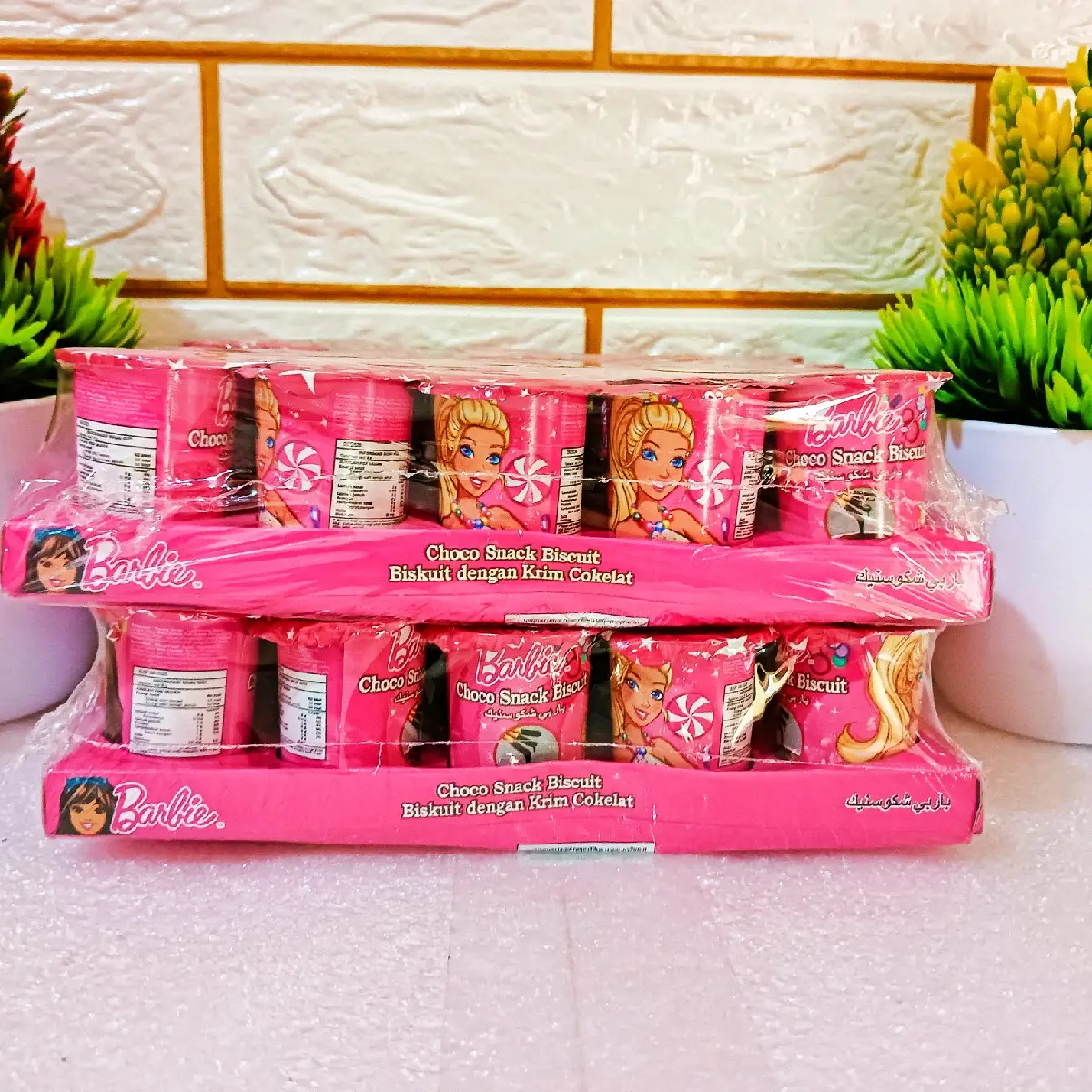 Berbie Chocolate Snack Mini Coklat Biskuit Stick 8 Gr × 20 Pcs Termurah