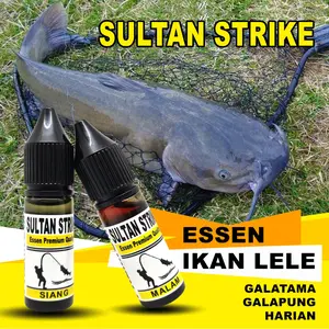 ESSEN IKAN LELE SULTAN STRIKE PAKET SIANG MALAM UMPAN PANCING LOMBA MEMANCING GALATAMA DAN GALAPUNG