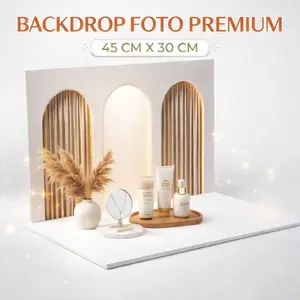 Alas Foto Produk Lipat aesthetic background / konten kreator / photography / foto produk