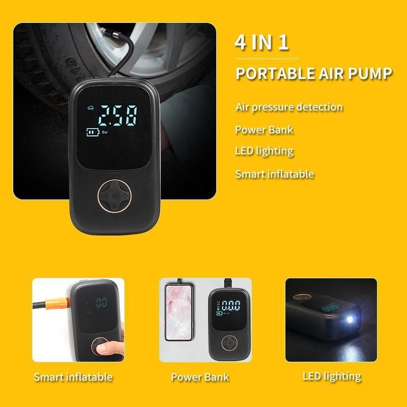 Product Introduction of 【KEELAT- Garansi 12 Bulan】KCI01  Pompa Udara Mini Pompa Portable Pompa Kompresor Udara Mini untuk Kolam Mobil  Kasur Angin Balon. 56