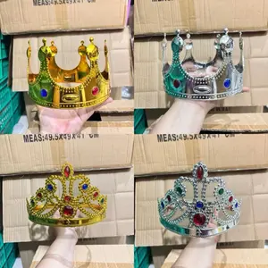 EleganMAHKOTA CROWN RATU RAJA / KING QUEEN PARTY / BISA UNTUK DEWASA DAN ANAK
