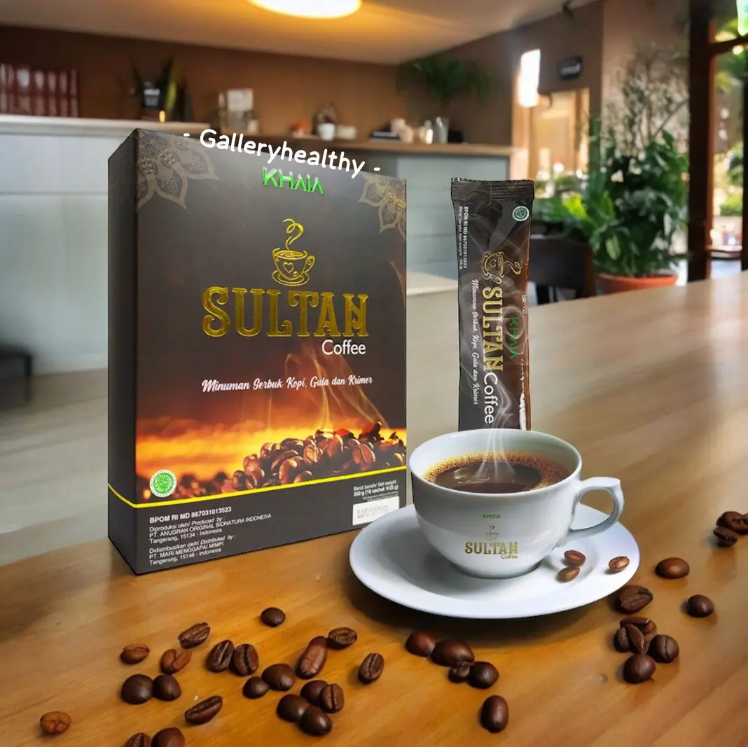 KOPI KHIA SULTAN 1 BOX ISI 10 SACHET ORI + FREE GIFT