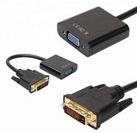 Gambar konverter dvi 24+1 to vga aktif - dvi-d to vga active converter cable Black Laptop Accessories - HITAM dari Multi Komputer Kota Administrasi Jakarta Barat 3 Tokopedia
