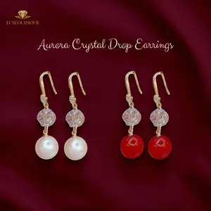 Anting Mutiara Mewah Elegant Simple Looks untuk remaja