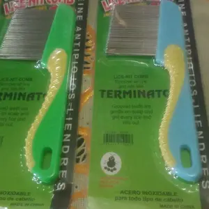 (OP) SISIR KUTU SERIT LOGAM GAGANG PANJANG / SISIR TERMINATOR KETOMBE AJAIB