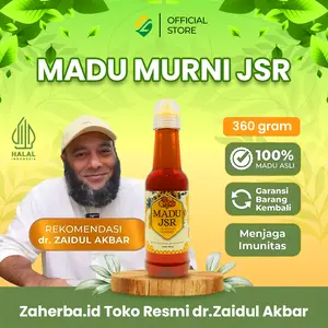 MADU JSR Multiflora dr Zaidul Akbar - Madu Murni Asli 360gr