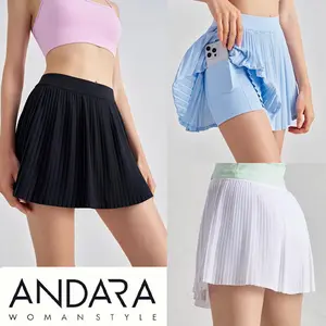 Rok Olahraga Wanita / Padel Skort / Tenis Padel Pleated Sport Skirt / SKORT Tennis Golf Sportswear