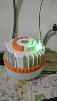 Product Review of Lampu Emergency Gantung / Magnet UFO 300w 400w (SUPER Terang) Cas Hp Usb from P**I 0
