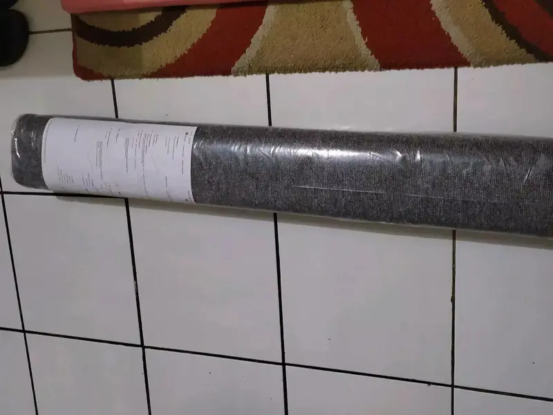 Karpet Konten Tren-D-rugs Karpet Polos Lantai Ruang Tamu Tidur Permadani Minimalis Anti slip 100 cm x 150 cm - Nms Karet 4