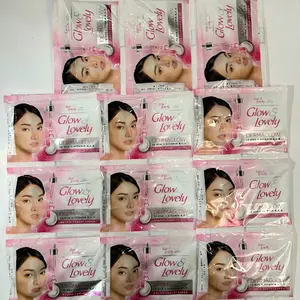6/12 sachet CREAM FAIR LOVELY - GLOW LOVELY CREAM SACHET