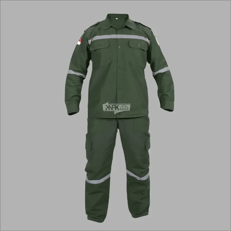 Kemeja Stelan Seragam Kerja Tactical Safety Lapangan Dengan Scotlight - Seragam Setelan Outdoor Wearpack Panjang Atasan 8