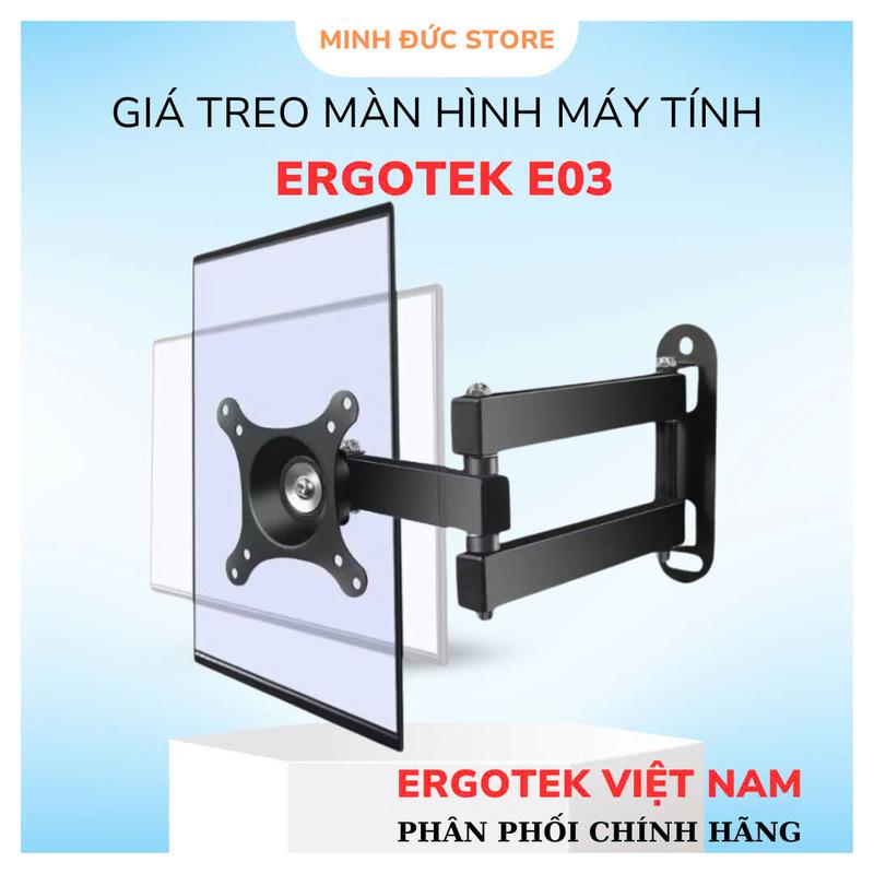 Giá Treo Màn Hình Máy Tính Xoay Đa Năng ErgoTek E82 E83 17 - 32 Inch - Giá Treo Xoay 180 Độ