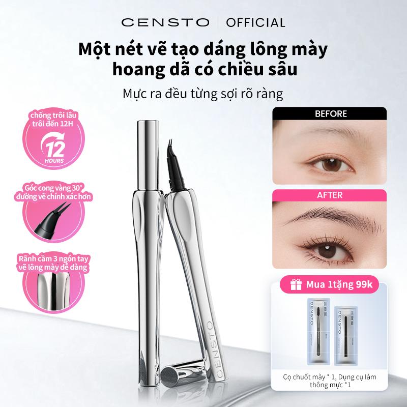 Bút kẻ mày phẩy sợi CENSTO chống nước, chống mồ hôi ,không lem, màu bền ,thích…