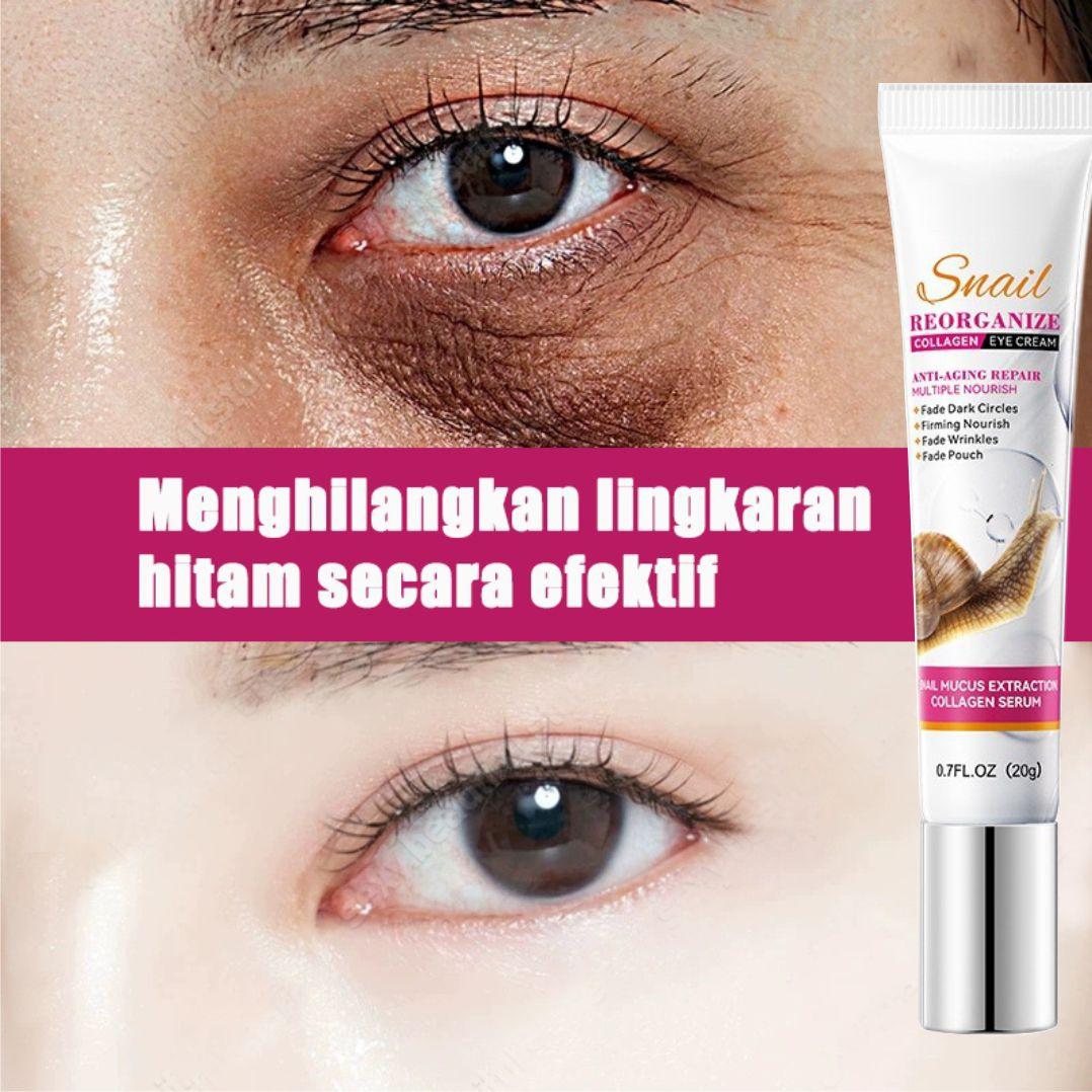 Krim Mata Snail Eye Cream 20gr - Penghilang Mata Panda dan Kantung Mata Hitam