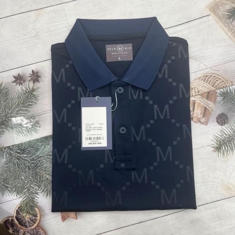 PHƯỚC HUY-POLOMIN Áo Thun Polo Nam Hoạ Tiết nhiều mẫu nhiều màu sp ko phải viettien