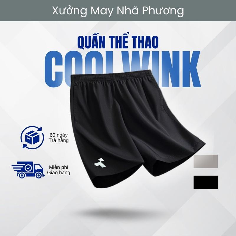 Quần short nam thể thao mùa hè Thái Khang loại quần đùi ngắn 2 túi chất liệu cao cấp thoải mái QUAN06 Sport Tập Thể Dục