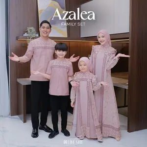 Beshecollections - Azalea Gamis - Baju Couple Keluarga Sarimbit Premium