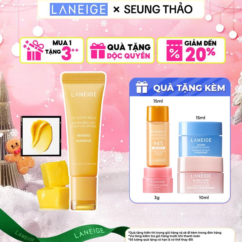 LANEIGExSEUNG THẢO Son Dưỡng Môi LANEIGE Lip Glowy Balm 10g