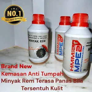 Minyak Rem 300ml MPE2 dot-3 Minyak Rem Motor dan Mobil Kemasan Anti Bocor