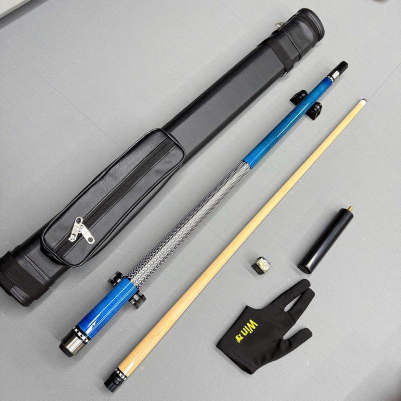 Cơ Bi-a - KT - Pro ngọn mộc bản 2025 Ren radial cao cấp - Tặng kèm chuôi nối - Bao da - găng - lơ - Cơ bida ( Pool )