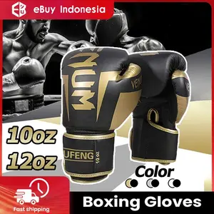 Gloves Boxing Muay Training Sarung Tinju / Sarung Tinju Boxing Muaythai Olahraga