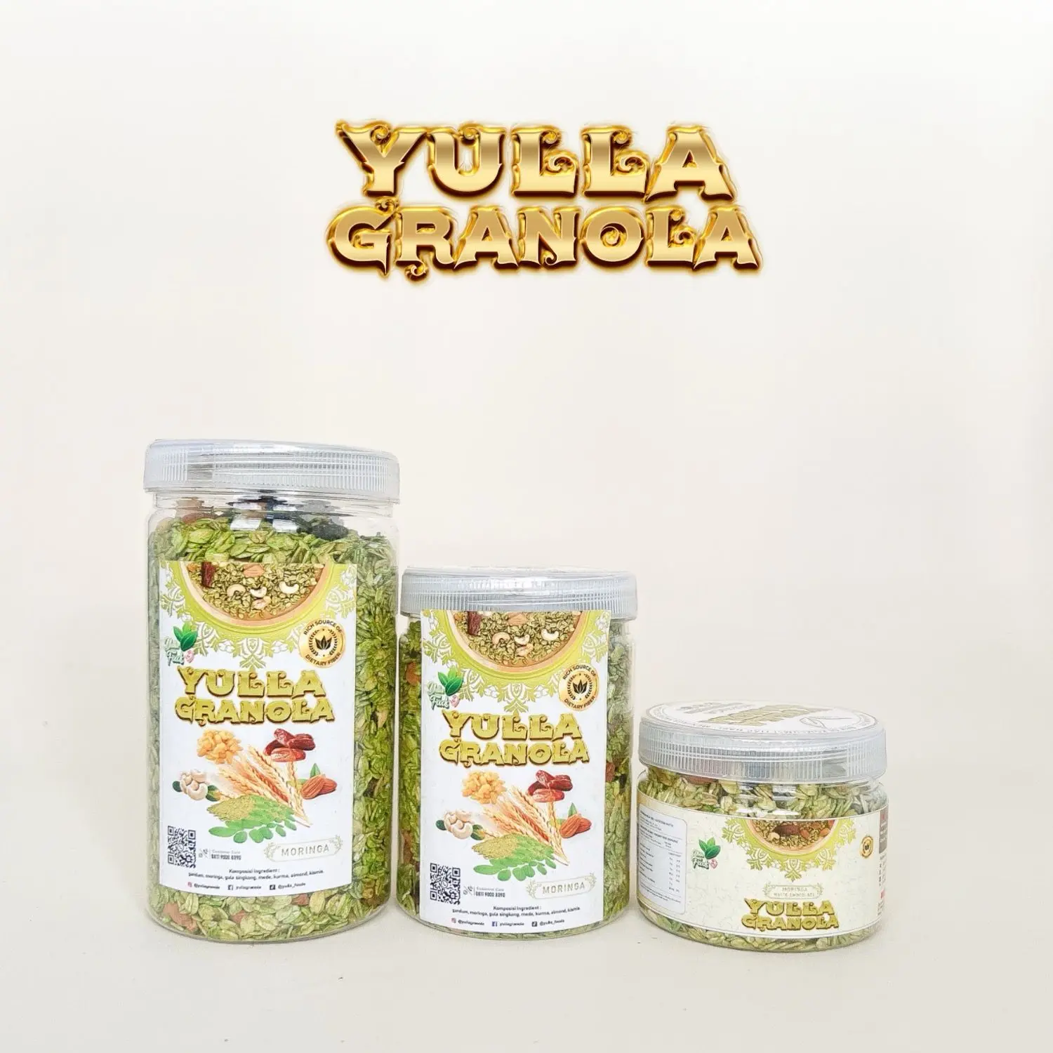 Yulla Granola Makanan Sehat Rasa Moringa