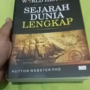 Buku Sejarah Dunia Lengkap Original (World History) Oleh Hutton Webster  - Indoliterasibooks
