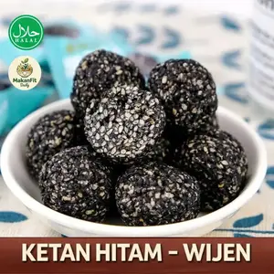 Black Sesame Energy Ball – Snack Sehat Bikin Fokus & Rambut Lebih Kuat