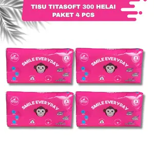 (4 PCS ) Tisu wajah 300 helai - tisu bayi - tisu halus lembut Tissue