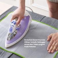 Gambar DoraHomi Alas Pelapis Setrika Baju Pakaian Tahan Panas Ironing Mat Protective Cloth Anti Lengket dan gososng dari Telixmart Indonesia Kota Administrasi Jakarta Timur 4 Tokopedia