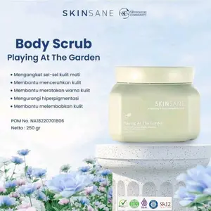 body scrub skinsane sr12 /lulur badan/mengangkat sel kulit mati