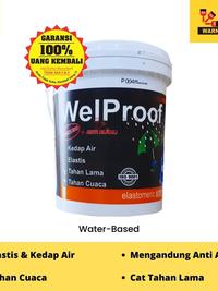 Gambar Cat Pelapis Anti Bocor Welproof 20 Kg / Cat Waterproofing dari Toko Cat Warna Abadi Kota Administrasi Jakarta Barat 1 Tokopedia