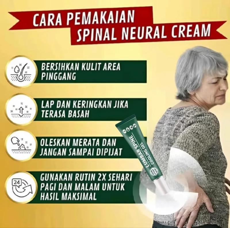[ PROMO SUPER 5 PCS ] Salep Lumbar Original 100% Asli Obat Cream Sakit Pinggang dan Nyeri Otot Punggung 1