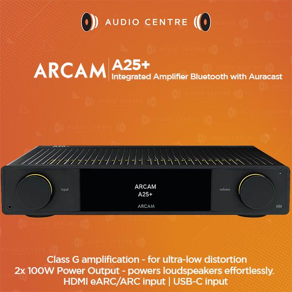 Gambar Arcam A25+ Integrated Amplifier with Bluetooth and Auracast dari Audio Centre Official Kota Administrasi Jakarta Barat Tokopedia