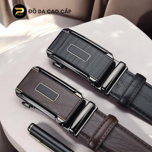 Thắt lưng nam cao cấp TL07, khoá tự động hợp kim, không gỉ, không bong tróc, trẻ trung lịch lãm